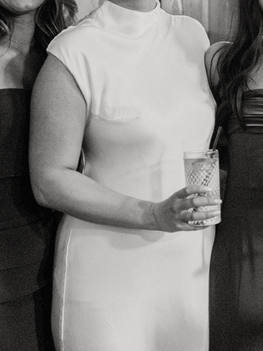 BHLDN Anthropologie White Dahlia Maxi Dress - High Neck Sleeveless - Picture 4 of 5